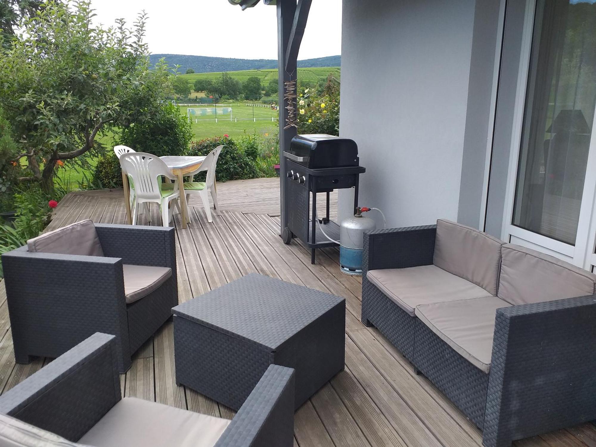 Gite Dans Vignoble Alsacien Westhalten ภายนอก รูปภาพ